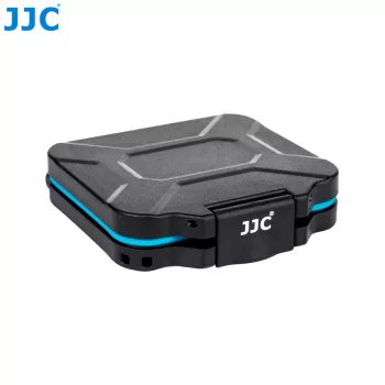 JJC caja de almacenamiento de baterías para 15 pilas de botón LR44 AG13 A76 SR44