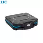 JJC caja de almacenamiento de baterías para 15 pilas de botón LR44 AG13 A76 SR44