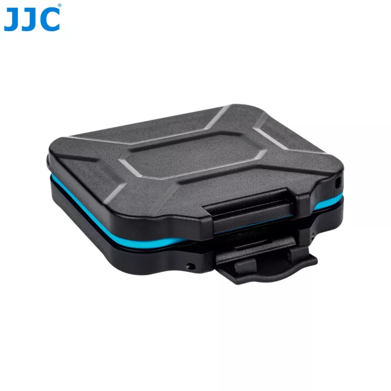 JJC caja de almacenamiento de baterías para 15 pilas de botón LR44 AG13 A76 SR44