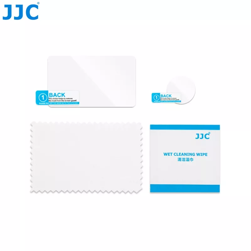 JJC GSP-GO3 set de protector de pantalla y objetivo de cristal templado para Insta360 GO 3