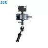 JJC SPC-S25 Soporte para trípode de 360° para smartphone, SSD y GoPro con rosca de 1/4 de pulgada y base Arca-Swiss