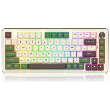 Redragon K681CGC-RGB-PRO Cyrus Teclado mecánico 65% tri-modo, hot-swappable, switches rojos, RGB, negro