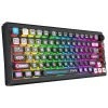 Redragon K732MC-RGB-PRO Uranus Pro 82 Teclado mecánico 75%, hot-swappable, RGB, USB-C, negro