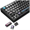 Redragon K732MC-RGB-PRO Uranus Pro 82 Teclado mecánico 75%, hot-swappable, RGB, USB-C, negro