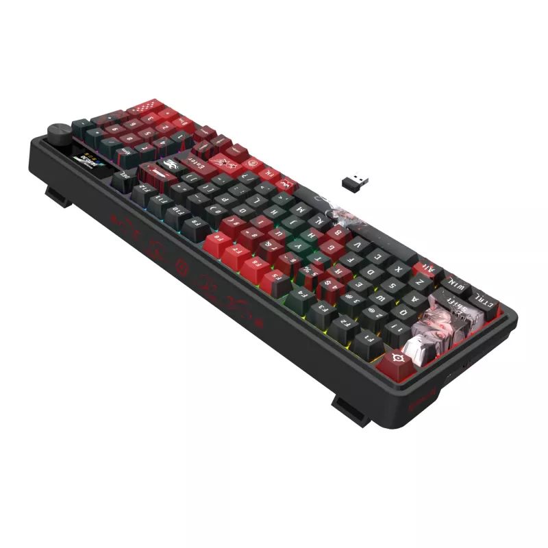 Redragon ARTEMIS PRO K719AK-RGB-PRO Teclado mecánico gaming 75% tri-modo