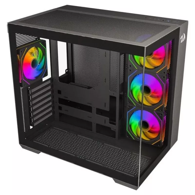 Redragon EVO ARGB GC-623-PRO Caja gaming semitorre, negra