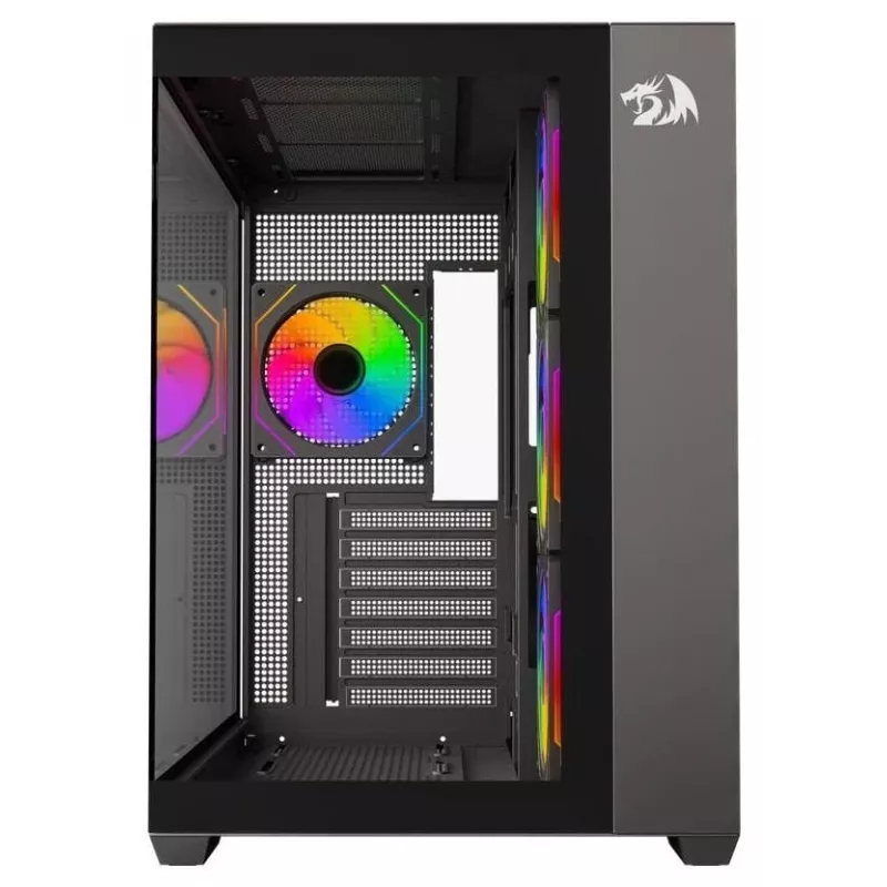 Redragon EVO ARGB GC-623-PRO Caja gaming semitorre, negra