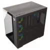 Redragon EVO ARGB GC-623-PRO Caja gaming semitorre, negra