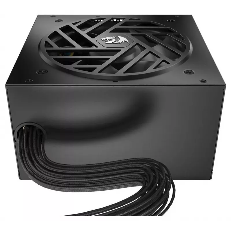 Redragon Guard GC-GU01 Fuente de alimentación 550W, 80 PLUS Standard, PFC activo, no modular, ventilador 120mm, negro