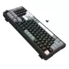 Redragon ARLOKKS QMK K742 Teclado mecánico 75% tri-modo, hot-swappable, gasket mount, RGB, negro