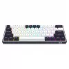 Redragon ALCOR QMK K717WB-RGB-PRO Teclado mecánico, diseño 75%, tri-modo, hot-swappable, blanco/negro