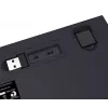 Redragon ALCOR QMK K717WB-RGB-PRO Teclado mecánico, diseño 75%, tri-modo, hot-swappable, blanco/negro