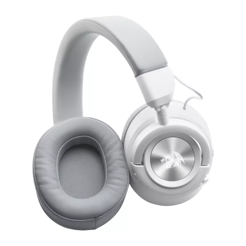 Redragon Spectra Pro H889WG Auriculares gaming inalámbricos over-ear, 7.1 virtual, blanco