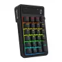 Redragon Cove K733-RGB-WL Teclado mecánico 60% tri-modo, hot-swappable, RGB, negro
