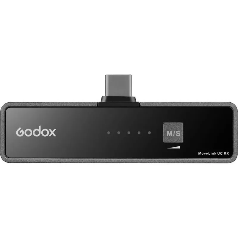 Godox Movelink UC1 receptor de micrófono inalámbrico 2.4GHz para dispositivos USB-C