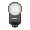Godox V1 Mid C flash con cabezal redondo para Canon