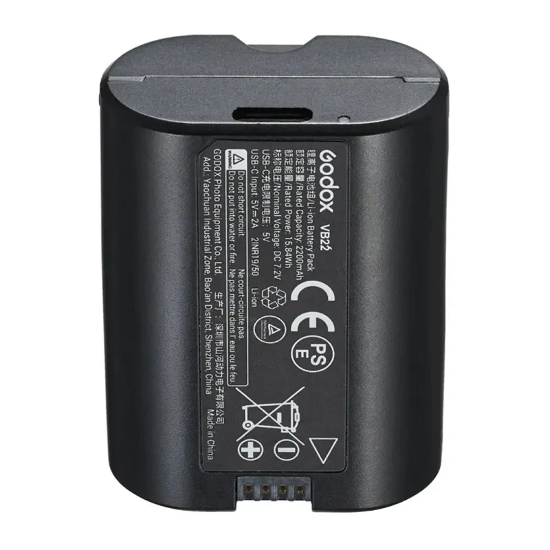 Godox V1 Mid N flash con cabezal redondo para Nikon