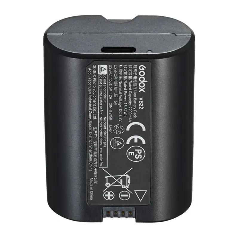 Godox V1 Mid S flash con cabezal redondo para Sony
