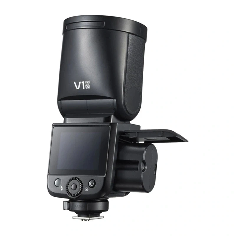 Godox V1 Mid S flash con cabezal redondo para Sony