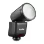 Godox V1 Mid S flash con cabezal redondo para Sony