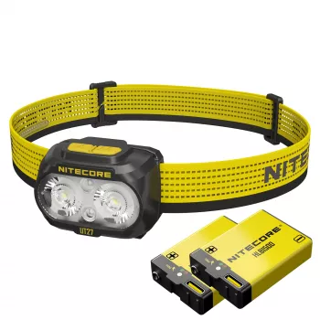 Nitecore UT27 PRO linterna frontal 800 lúmenes USB-C 2025