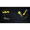 Nitecore NL1410 batería de Li-Ion 14500 1000mAh