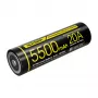 Nitecore 21700 batería de Li-ion 5500mAh 20A 3,6V Button Top