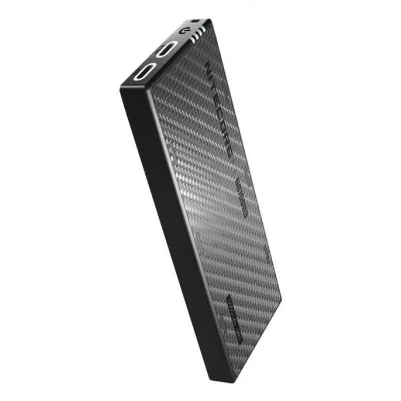 Nitecore NB10000 Carbon Gen4 batería externa 10000mAh 38.5Wh negra