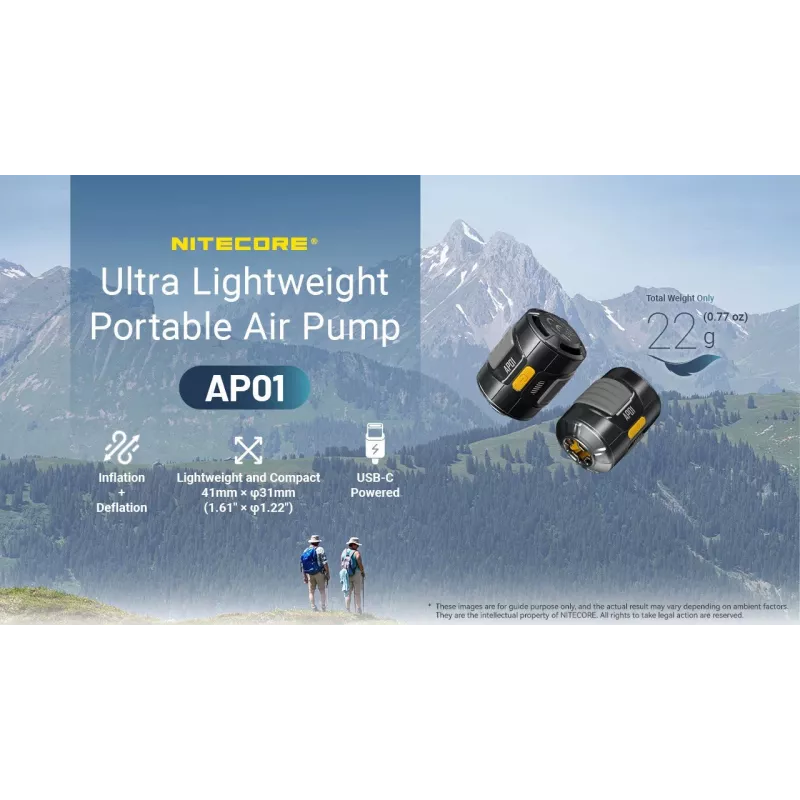 Nitecore AP01 Bomba eléctrica