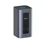 Baseus Nomos NU1 Air Spacemate estación de acoplamiento USB-C 12 en 1, 2x HDMI 4K@60Hz, 2x DP 4K@60Hz, 2x USB-C, 2x USB-A 5Gbps, 2x USB-A 2.0, RJ45 Gigabit Ethernet, gris
