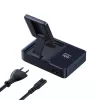 Baseus Nomos NH21 Qi2 160W estación de carga inalámbrica 5 en 1 con cable retráctil - negra