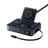 Baseus Nomos NH21 Qi2 160W estación de carga inalámbrica 5 en 1 con cable retráctil - negra