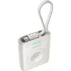 Baseus EnerFill FW11 batería externa de 5W para Apple Watch con cable integrado - blanco
