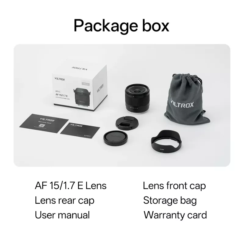 Viltrox AF 15mm f/1.7 Air objetivo para Sony E-Mount