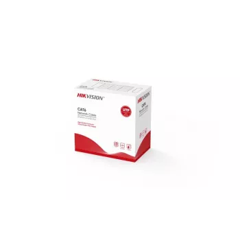 Hikvision DS-1LN6-UE-W cable de instalación Cat6 UTP 305m gris