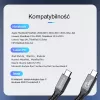 ORICO cable Thunderbolt 4 USB-C 40 Gbit/s 8K60Hz PD 100W 2m negro