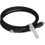 Motorola cable USB-C a USB-C de silicona 2m 100W 5A negro