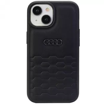 Funda rígida de piel sintética Audi GT para iPhone 15 Plus / 14 Plus 6,7
