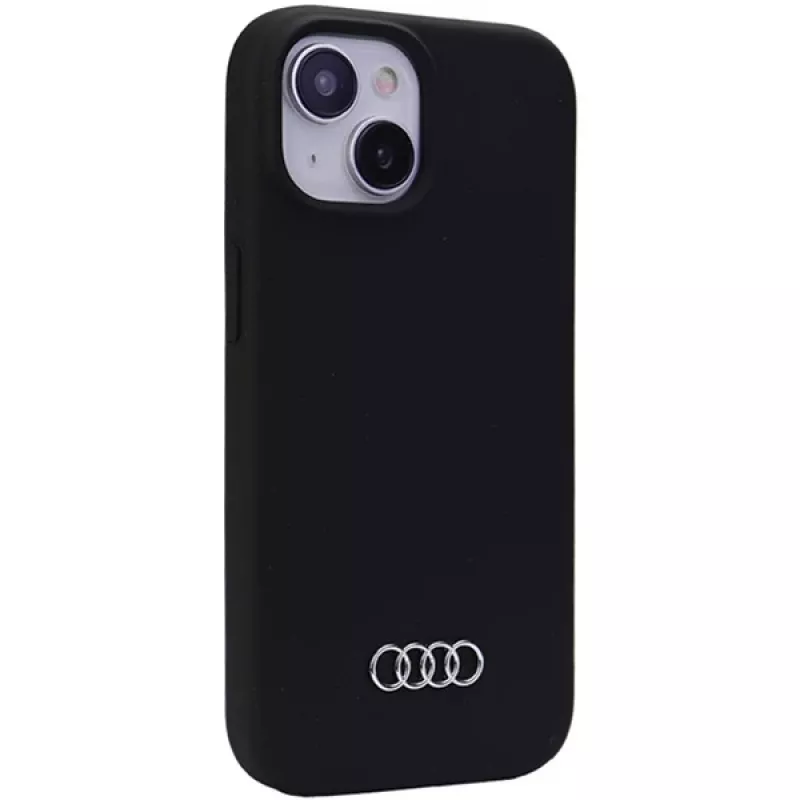 Funda de silicona Audi para iPhone 15 Plus / 14 Plus 6,7