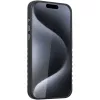 Funda rígida de piel auténtica MagSafe Audi para iPhone 15 Pro Max 6,7