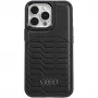 Funda rígida de piel sintética MagSafe Audi para iPhone 13 Pro / 13 6,1 inch negra