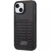 Funda rígida de piel sintética MagSafe Audi para iPhone 15 Plus / 14 Plus 6,7