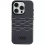 Funda MagSafe IML Audi para iPhone 15 Pro 6,1 inch negra funda rígida