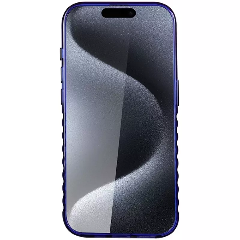 Funda MagSafe IML Audi para iPhone 15 Pro 6,1 inch azul marino funda rígida