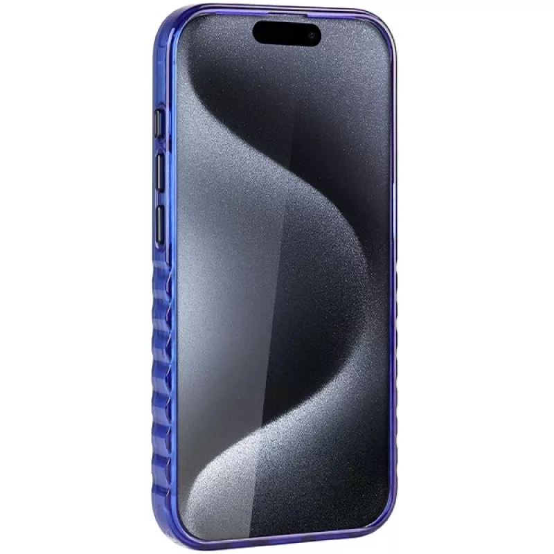Funda MagSafe IML Audi para iPhone 15 Pro Max 6,7 inch azul marino funda rígida