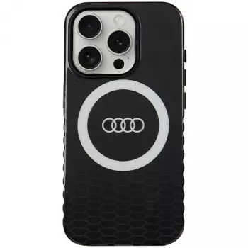 Funda MagSafe IML Big Logo Audi para iPhone 15 Pro 6,1