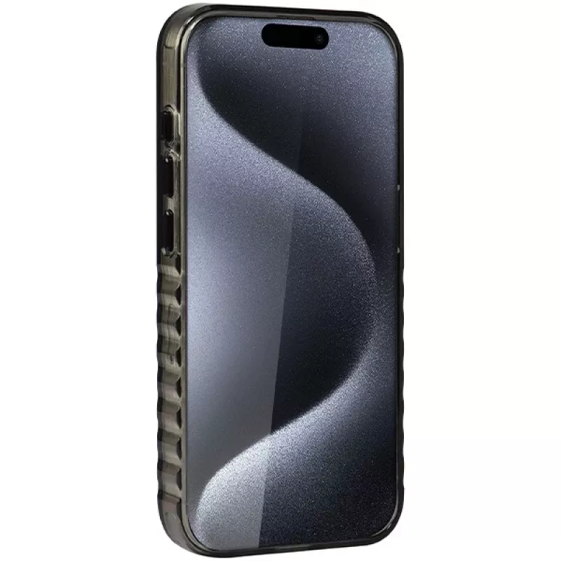 Funda MagSafe Audi IML Big Logo para iPhone 15 Pro Max 6,7 pulgadas negra rígida