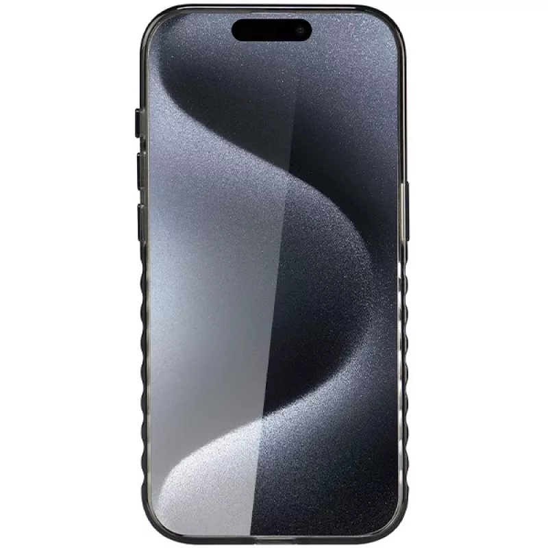 Funda MagSafe Audi IML Big Logo para iPhone 15 Pro Max 6,7 pulgadas negra rígida