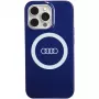 Audi IML Big Logo MagSafe Case para iPhone 13 Pro / 13 6.1 azul marino carcasa rígida