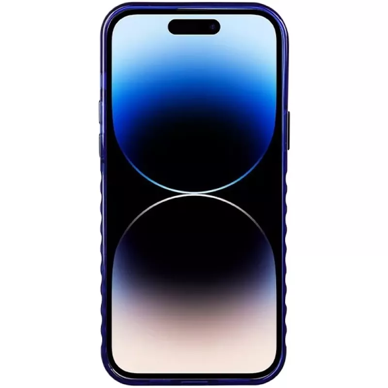 Audi IML Big Logo MagSafe Case para iPhone 14 Pro 6.1 azul marino carcasa rígida AU-IMLMIP14P-Q5/D2-BE